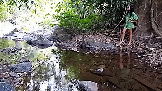 Ζούγκλα, river, open river saree batning