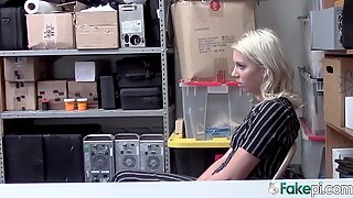 Chanel is contrived by horny officer into having hot sex