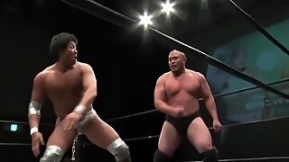 Japonesas calientes pro lucha libre: miyatake vs suguru