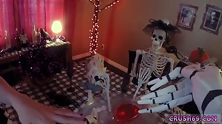 crony s daughter secret and   seduce father dad first time Swalloween Fun