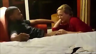 Cuckold Shares Hotwife With BBC In An Interracial Threesome