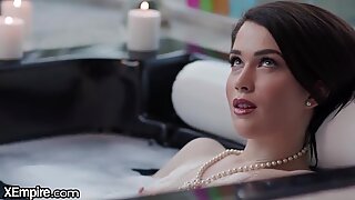 Xempire - napalone przyjacielski wabi mnie w erotyczny seks w wannie